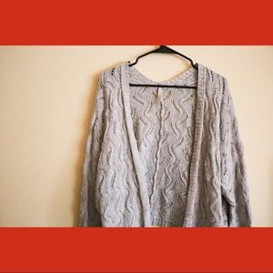 Irene's Story Grey Cardigan